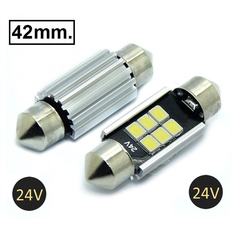LED SIJALICE C5W FESTOON 42mm 6x2835smd - 24V Beograd Zemun